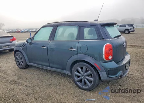 2012 Mini Cooper S Countryman из США, поврежденный, VIN WMWZC3C54CWL87559